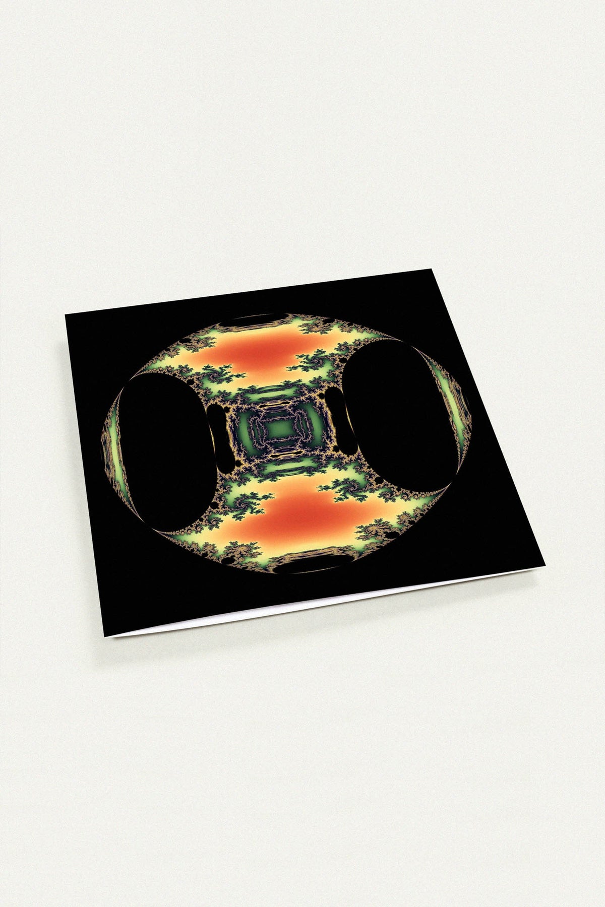 Cosmic Descent greeting card by Peter Tkacz