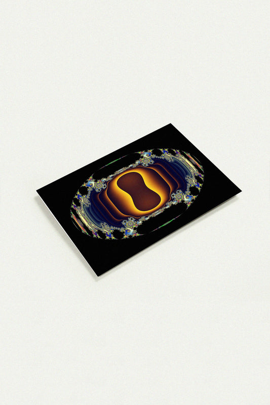 Astral Key greeting card by Peter Tkacz