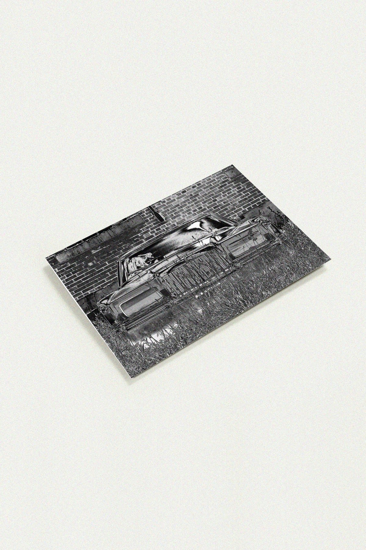Continental Mark III B&W greeting card by Peter Tkacz