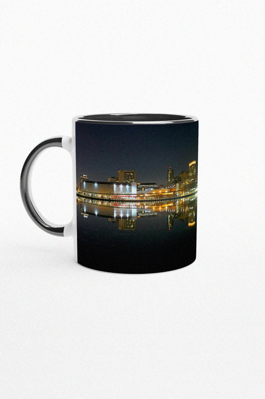 2005 Lost Detroit Skyline coffee mug by Peter Tkacz