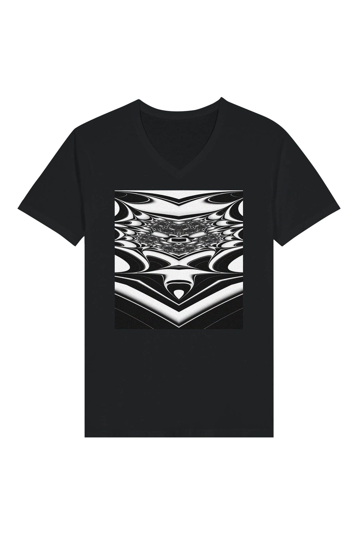 Nightmare Forest Critter V-Neck T-Shirt by Peter Tkacz