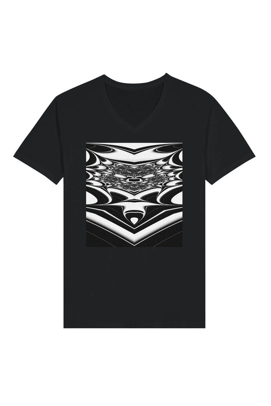 Nightmare Forest Critter V-Neck T-Shirt by Peter Tkacz