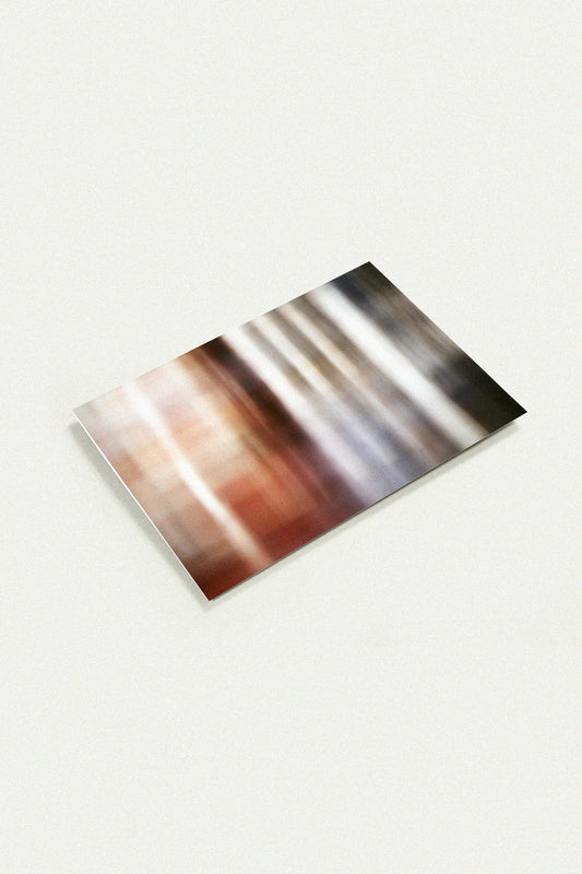 Painted Abstract reflections greeting card by Peter Tkacz