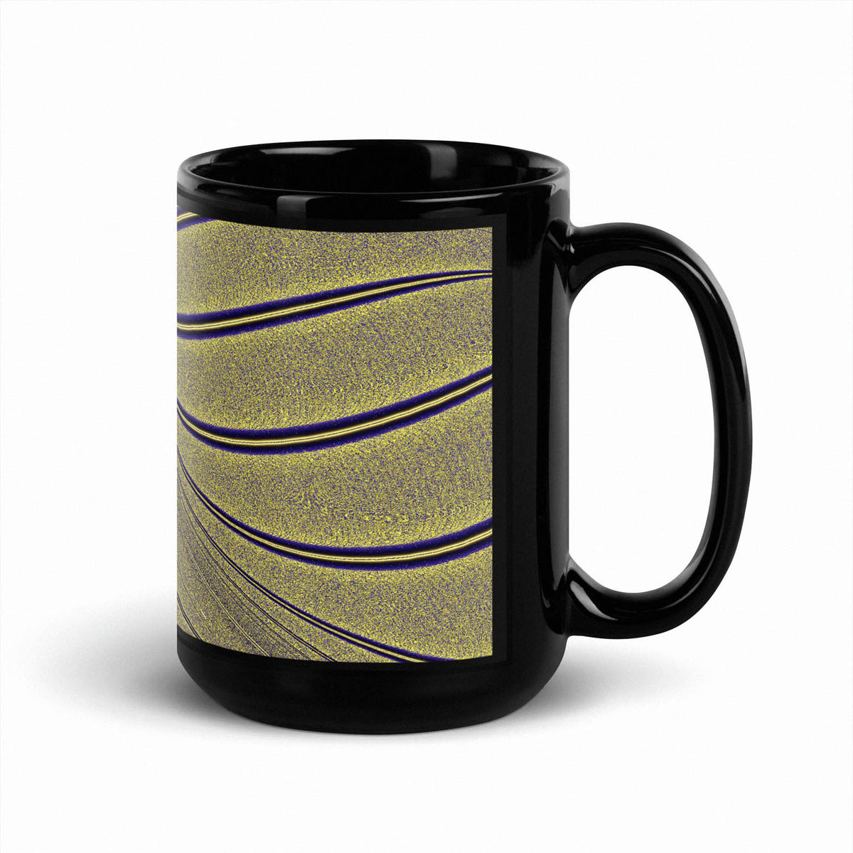 Waves Flow mug by Peter Tkacz