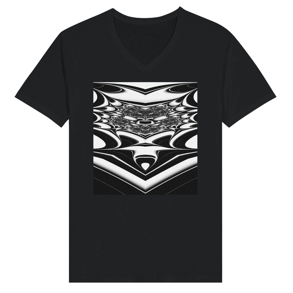 Nightmare Forest Critter V-Neck T-Shirt by Peter Tkacz